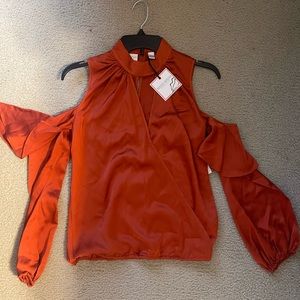 Cute burnt orange dress shirt